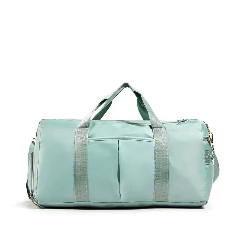Travel Workout Fitness Sports Gym Bag Luggage with Wet Pocket Shoes Compartment Travel Yoga Sports Gym Duffel Bag for Men Women