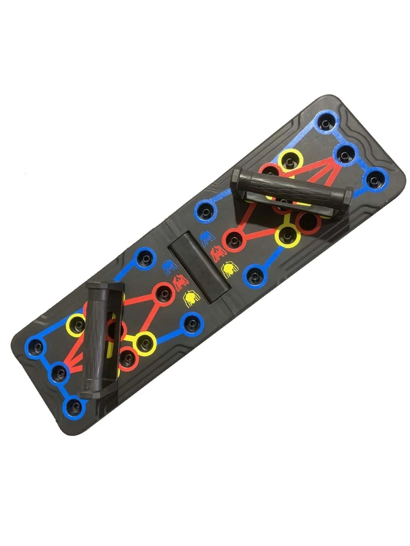 1Pc Foldable Plastic Multi-Function Fitness Push-Up Support Equipment