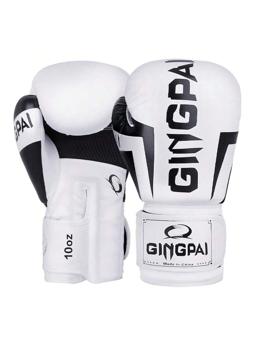 GINGPAI Breathable Net Mesh Professional Boxing Gloves for Adults Men Women Kickboxing Muay Thai Workout Punching Bag Training at Gym