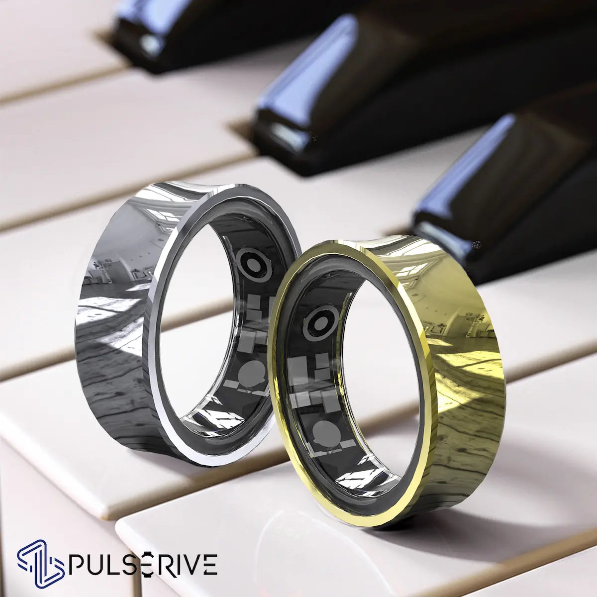 Smart Ring, Sleep Tracker, Activity & Fitness Tracker, Blood Pressure& Oxygen Tracker