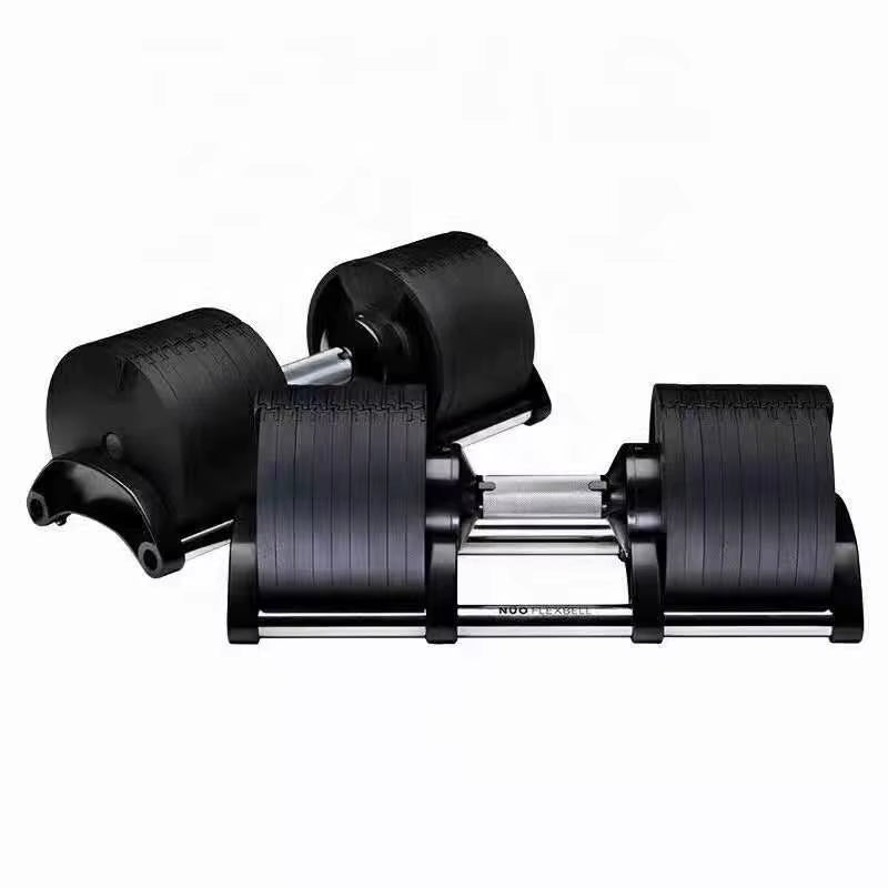 Adjustable Dumbbells 52 Lbs Weight Automatic Adjustment Dumbbells Stand Rack 30Kg Adjustable Dumbbell Handles