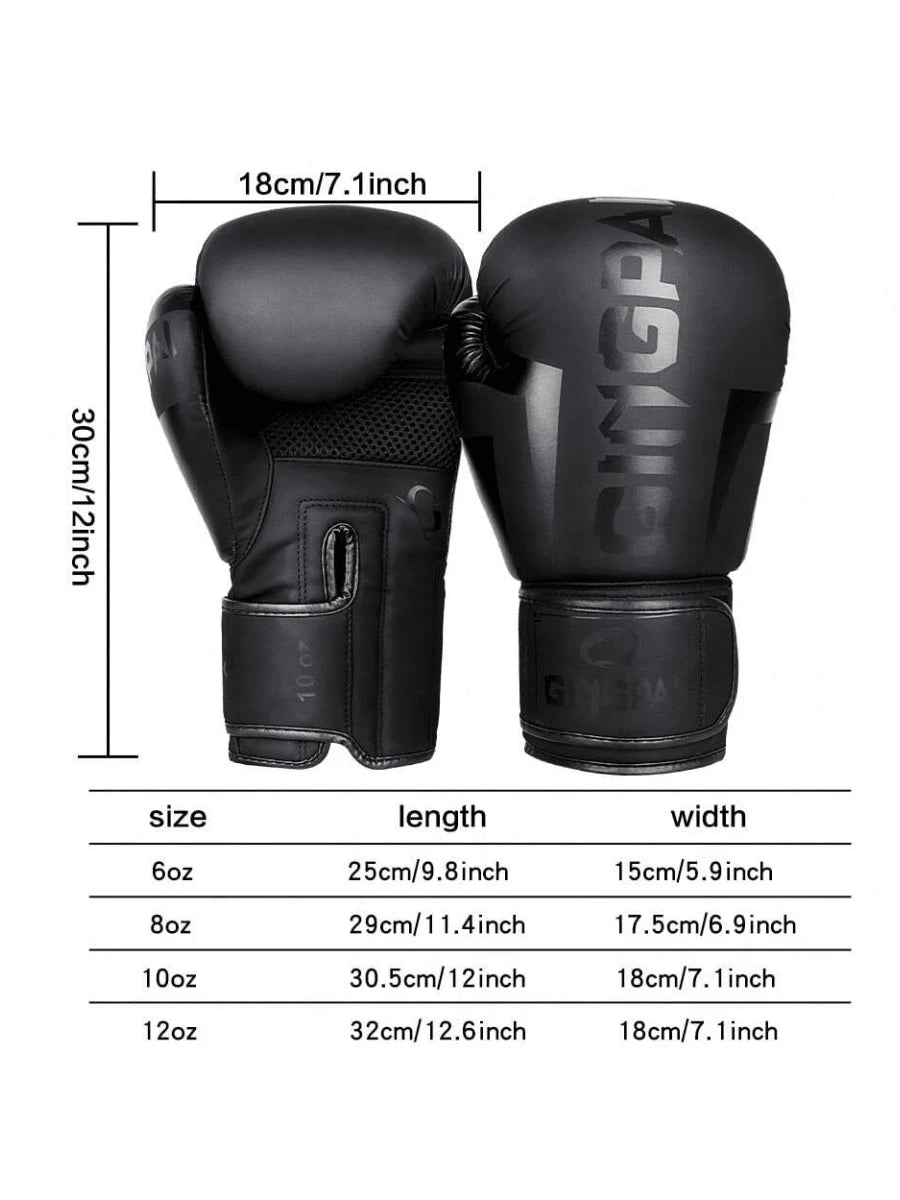 GINGPAI Breathable Net Mesh Professional Boxing Gloves for Adults Men Women Kickboxing Muay Thai Workout Punching Bag Training at Gym