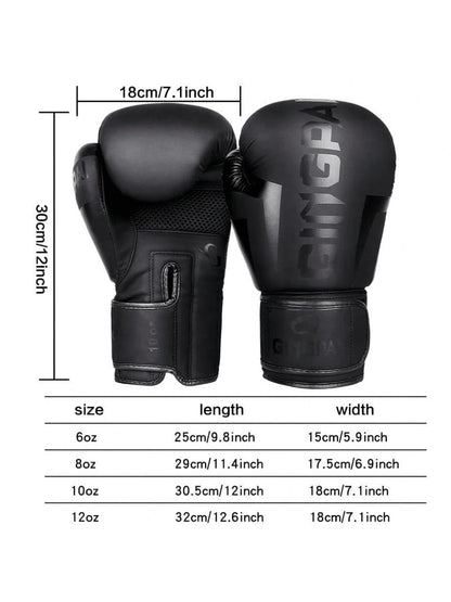 GINGPAI Breathable Net Mesh Professional Boxing Gloves for Adults Men Women Kickboxing Muay Thai Workout Punching Bag Training at Gym