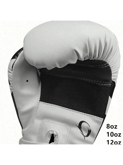 GINGPAI Breathable Net Mesh Professional Boxing Gloves for Adults Men Women Kickboxing Muay Thai Workout Punching Bag Training at Gym