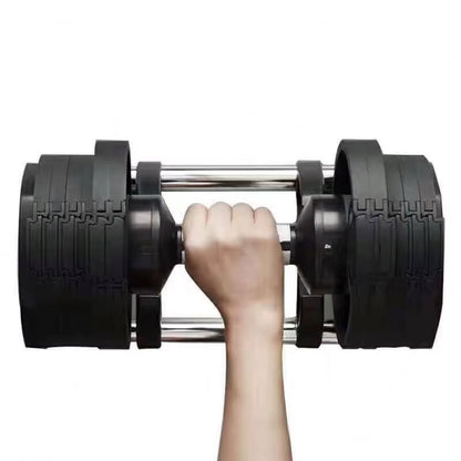 Adjustable Dumbbells 52 Lbs Weight Automatic Adjustment Dumbbells Stand Rack 30Kg Adjustable Dumbbell Handles