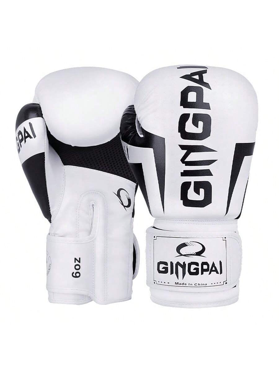 GINGPAI Breathable Net Mesh Professional Boxing Gloves for Adults Men Women Kickboxing Muay Thai Workout Punching Bag Training at Gym